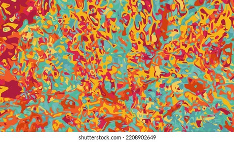 Vector dynamic multicolor abstract background. Beautiful bright banner 
