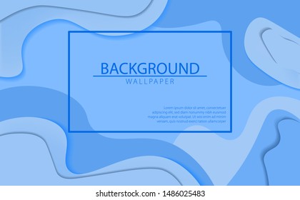 Vector Dynamic style banner design concept, Elements with fluid gradient. Paper Cut, Creative illustraton for poster , web, landing page, cover, ad, greeting card, promotion.