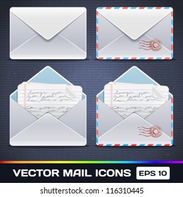 Vector E Mail Icons