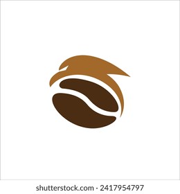 vector eagle coffee, logo, can be used as a background, templet, icon, logo design, wall, etc