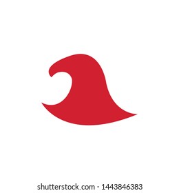 Vector eagle face shape icon design
