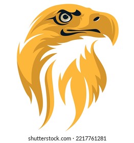 
vector eagle head vector illustration concept