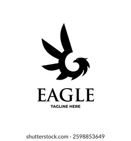 vector eagle head logo creative design