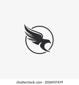 Vector of eagle logo concept design