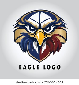 vector eagle logo design template