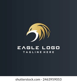 Vector eagle logo design template vector illustration with creative idea