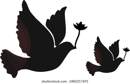vector eagle silhouette sketch illustration