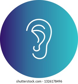  Vector Ear Icon
