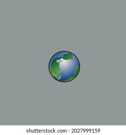 Vector of earth globe illustration