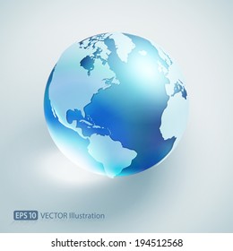 Vector earth icon