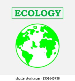 Vector of a earth logo combination. Planet and eco symbol or icon. Unique global and natural, organic logotype design template.
