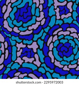 vector earth stone tone camouflage natural seamless pattern on black
