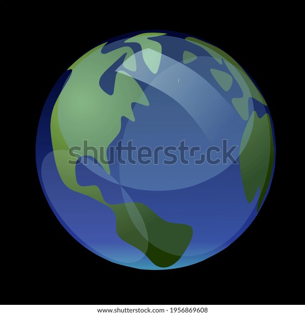 Vector Earth World Earth Day Congratulations Stock Vector (Royalty Free ...