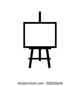 Vector Easel, Art Board Icon