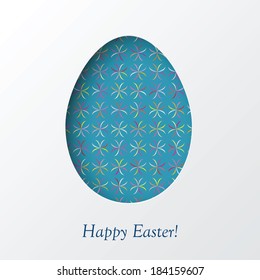 Vector  easter background. Easter design