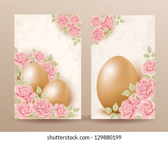 Vector Easter backgrounds