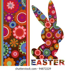 Vector of Easter bunny