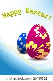 Vector Easter Card