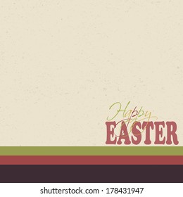 Vector easter card - background