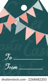 Vector of the Easter cards