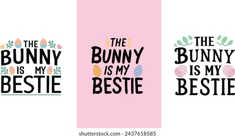 Vector easter day tshirt design easter day vintage tshirt design