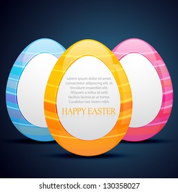 vector easter design with space for your text
