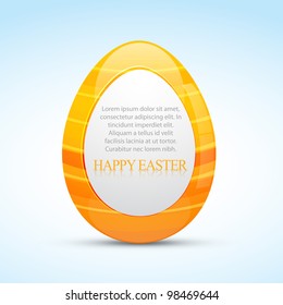 vector easter design with space for your text