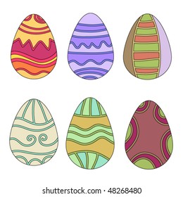 Vector Easter Eggs