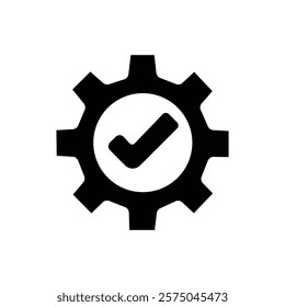 Vector Easy Installation Glyph Icon Design