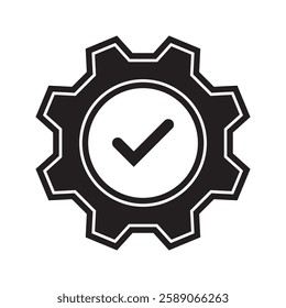 Vector Easy Installation Glyph Icon Design
