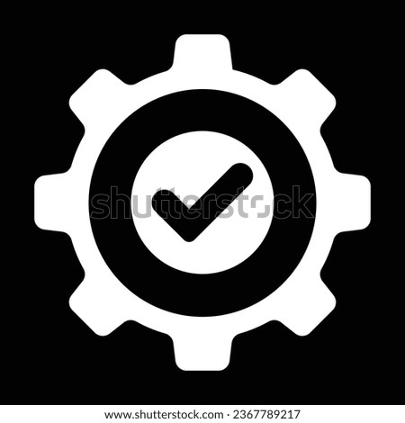 Vector Easy Installation Glyph Icon Design