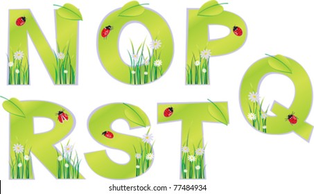 Vector eco abc