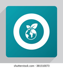 Vector eco earth Icon