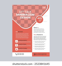 Vector eco flyer, cartel, folleto, Plantilla de la cubierta de la revista. Plantilla de volante de negocios moderno, volante de negocios abstracto y diseño creativo, marketing,  