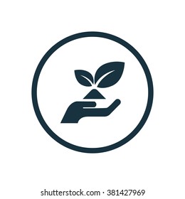 Vector eco friendly Icon