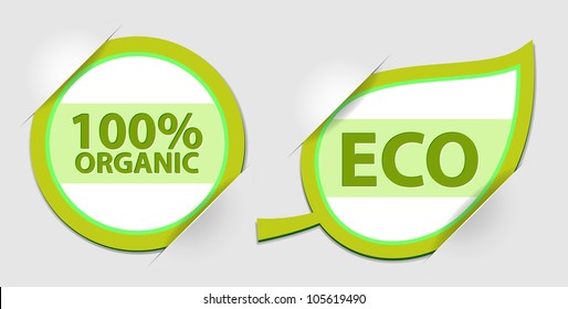 vector eco friendly website icon