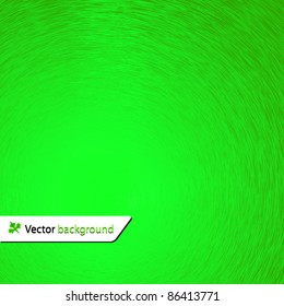 Vector eco green background for your design