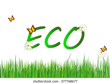 Vector eco icon. It can be used for logo or icon.