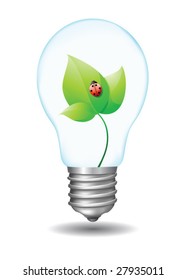 vector eco lamp. To see similar, please VISIT MY GALLERY.