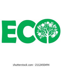  Vector eco logo. Vegan, raw, healthy food badges, tags set for cafe, restaurants, products packaging.
