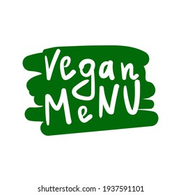 Vector eco, organic, bio logo or sign. Vegan, raw, healthy food badge, tag for cafe, restaurants, products packaging etc.
