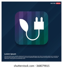 vector ECO Plant icon