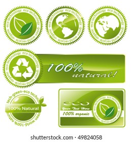 vector eco set (see similar my gallery)