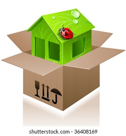 vector eco sign