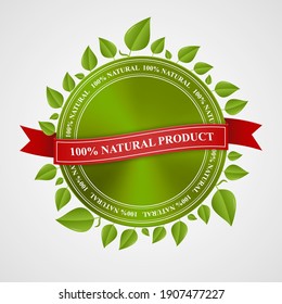 Vector Eco Stamp, Banner, Label and Certificate
