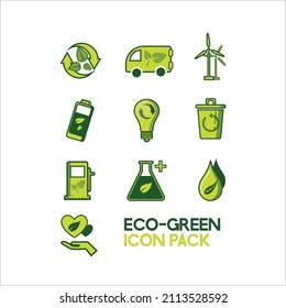 Vector eco-friendly energy icon set power energy icon set natural environment oil battery.