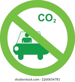 vector ecologic sign for safety sign
