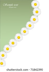 vector ecological template for greeting card