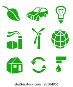 Vector: Ecology icons