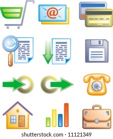 Vector E-Commerce Icon Set